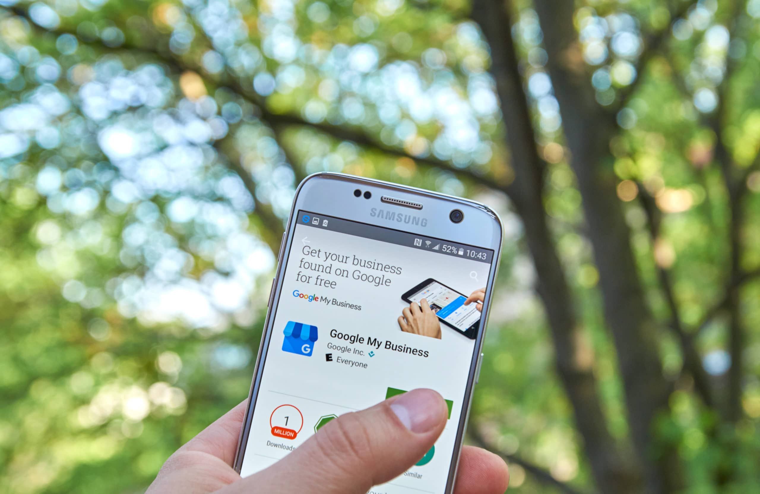 Google My Business app