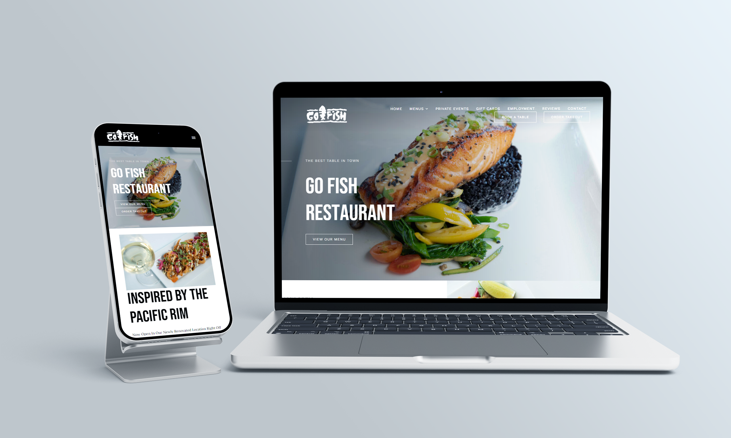 Go Fish Restaurant Client Restaurant