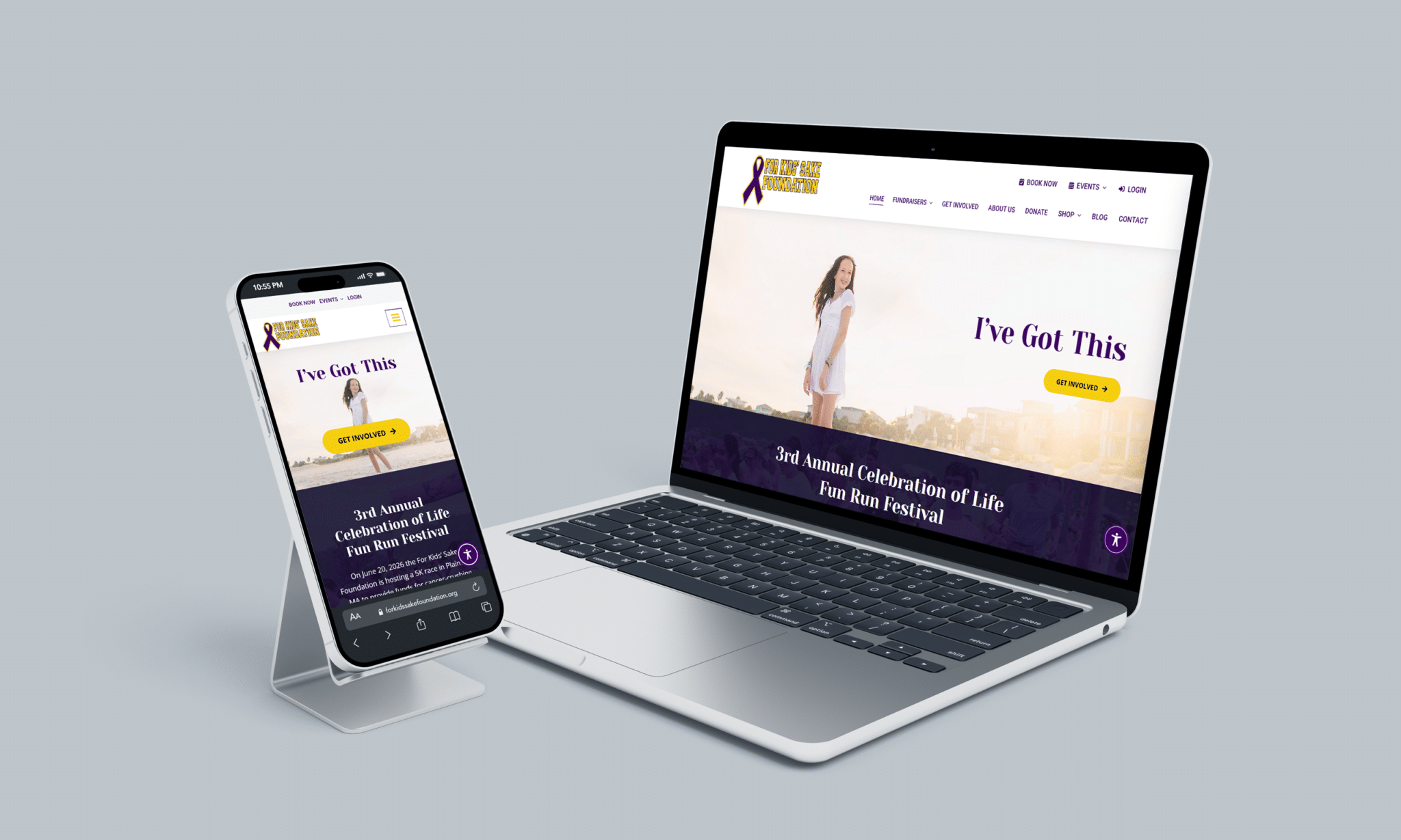stratedia local seo services for for kids sake foundation in north attleboro massachusetts focusing on nonprofit visibility and digital marketing strategies to support pediatric cancer awareness